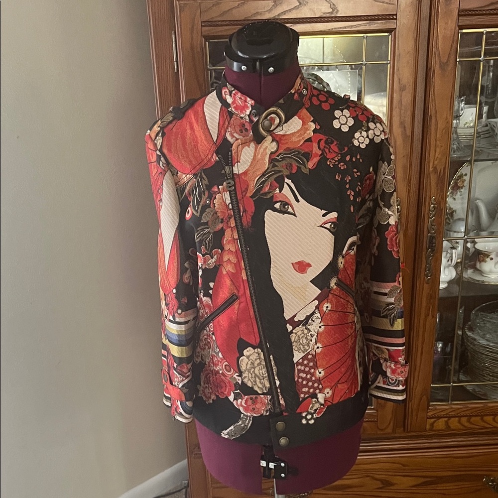 Desigual Multicolor Artistic Jacket